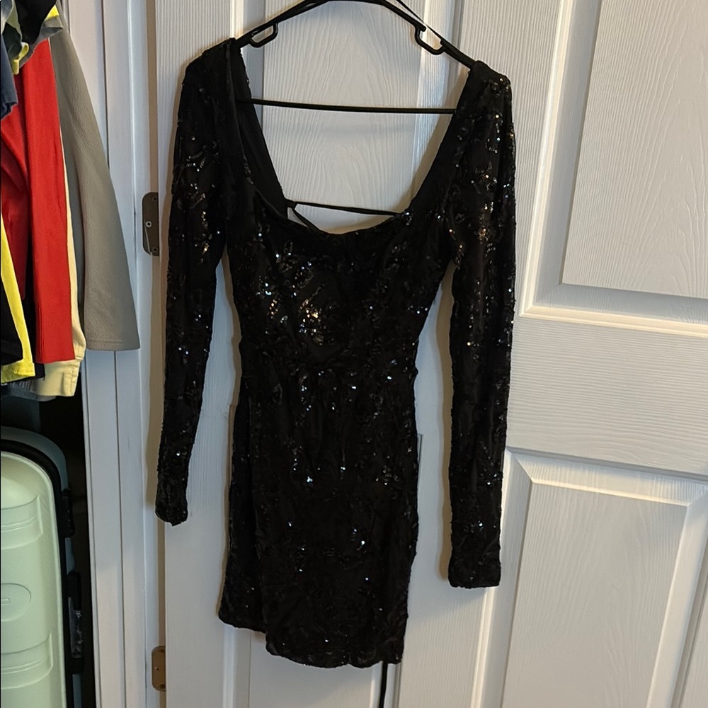 Windsor Elegant Black Evening Dress